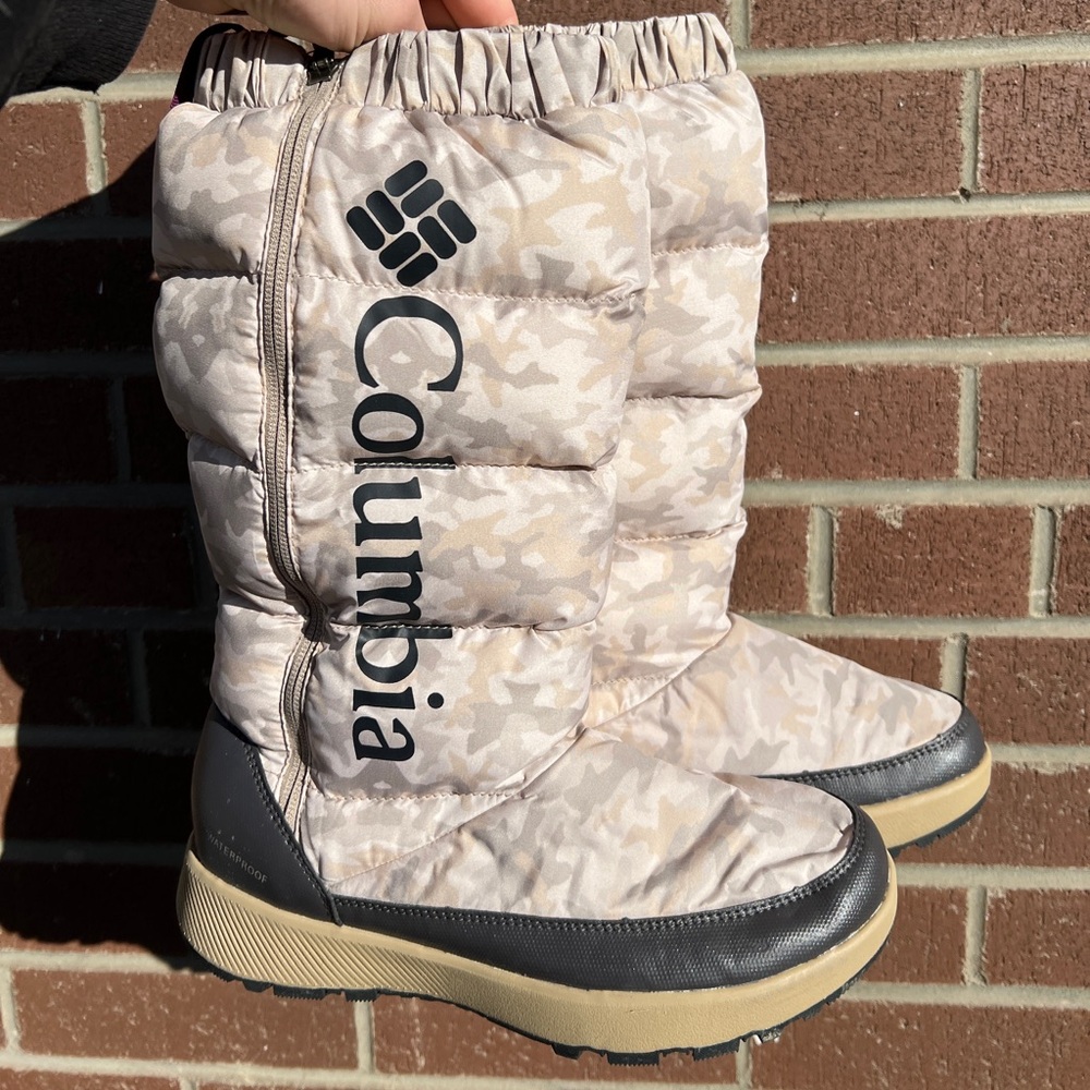 New Colombia Paninaro Omni-Heat Tall Waterproof Insulated Winter Boots Womens